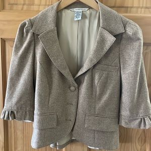 Diane von Furstenberg cropped jacket